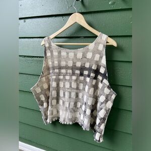 STATE the Label Pinny Top - Remix Check - L/XL